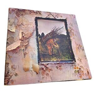 Led Zeppelin IV Zoso 1975 US Press 75 Rockefeller Plaza Pecko Duck SD 7208